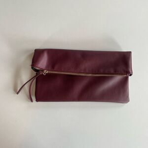 EUC Forever 21 Womens Maroon Clutch